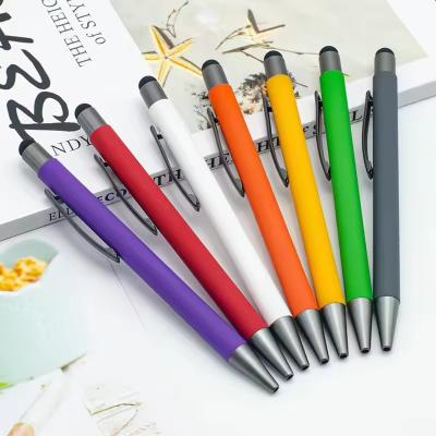 China Colorful Touch Screen Ballpoint Pen Gift Ballpoint Pens For Advertising Promotion for sale