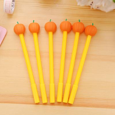 China 0.5mm schattig pompoenvorm Neutrale handtekening Pen Creatief Halloween Gift Gel Pen Te koop