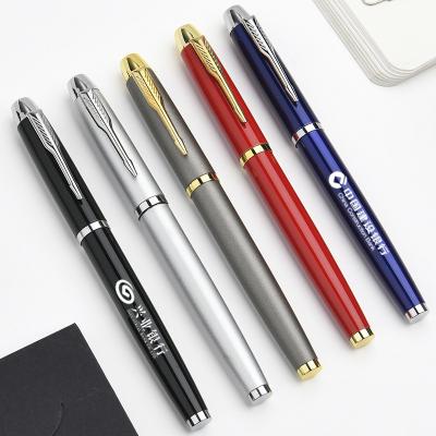 China Bedrijfscadeau Signatuur Ball Pen 0,5 mm Multi Color Metal Neutral Pen Te koop