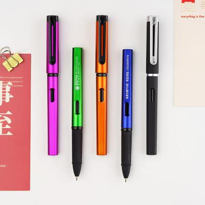 China Multi-Color Plástico Criativo Pen de tinta de gel de pintura metálica Publicidade Pen de assinatura à venda