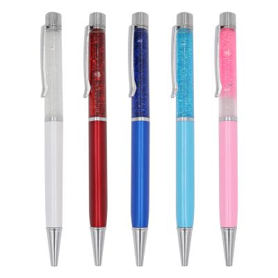 China Metal Creative Ball Pen Oil Filling Triangle Barrel Twist Gift Ballpoint Pens for sale