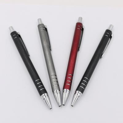 Cina Classic Metal Ballpoint Pen Logo promozionale di alluminio Stampa a sfera in vendita