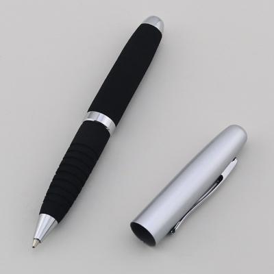 China Luxury 1.0mm Metal Ballpoint Pen Thick Barrel Ball Pen Comfortable EVA Grip for sale