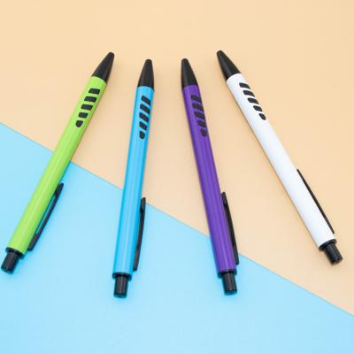 China Kwaliteit Klassieke Press Ball Pen Geschenk Ballpoint Pen 1.0mm Metalen Click Pen Office School Supply Te koop