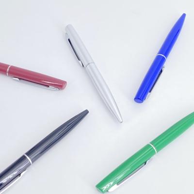 Cina Twist-type Metal Ballpoint Pens 1.0mm Advertising Gift Ball Pen in vendita