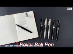 stainless steel signature neutral pen business metal roller pen 0.7mm