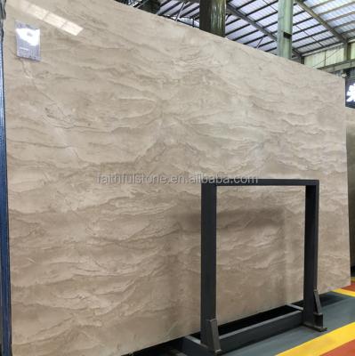 China Mateiral Natural Custom Natural Beige Marble Floor Tiles Polished Beige Marble Tiles Wall Panel Beige Marble Tiles for sale