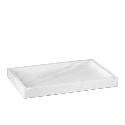 China Hot Selling Eco - Friendly Natural Marble Stone Serving Trays For Hotel Home for sale