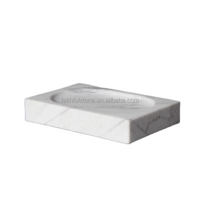 China Durable Wholesale Bathroom Soap Dish Decorative Marble Soap Holder In Low Price High Quality for sale