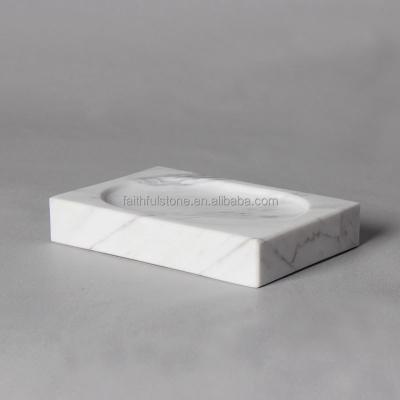 China Wholesale Natural Luxury Marble Soap Dish Bathtub Soap Dish Eco-Friendly Stocked Soap Dish For Bathroom for sale