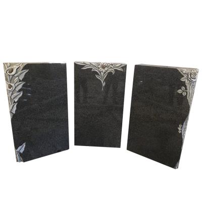 China Durable Headstone Black Granite Cemetery Headstones and Monuments Headstone From China Manufacturer Granite Cemetery Headstone For Cemetery for sale