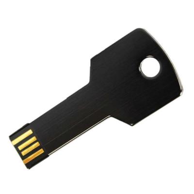 China Metal Key Shaped Usb Drive Promotional Items Custom Logo U Disk 16gb Pendrive Metal Key Shaped Usb Drive 128gb for sale