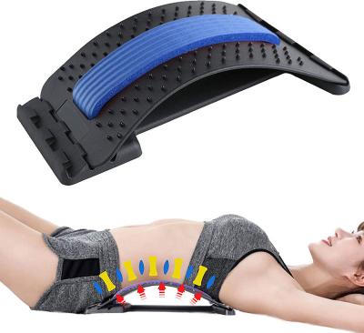 China Back Body Stretcher Lumbar Stretching Device with 3Adjustable Settings for Upper and Lower Back Pain Relief for sale