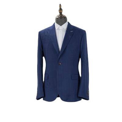 China New 35%W 65%P plus size professional men's business cut blazer new Autumn Fashion Classic simple for sale