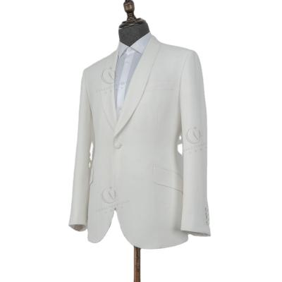 China High quality white men's plus size factory price lightweight blazer Chinese style for sale