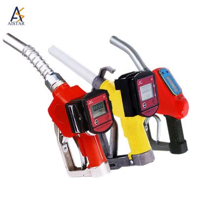 China Dispenser System Low Level Fuel Nozzle Fuel Chunk Gauge Gasoline Nozzle for sale