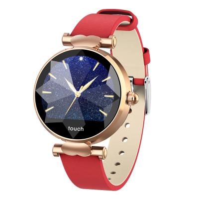 China GPS Navigation Mode Diamond Ladies Blood Pressure Heart Rate Monitor B80 Luxury Charming Smart Watch for sale