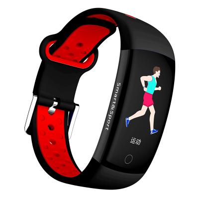 China New Fashion Touch Screen Wristband Heart Rate Blood Pressure Monitors reloj Q6S Smart Band Reloj for sale