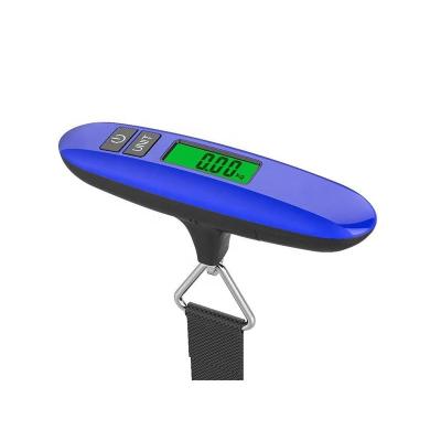 China Weight Travel Digital Luggage Weight Scale LCD Display Backlight Luggage Measuring Scale with 110 Pounds Capacity for sale