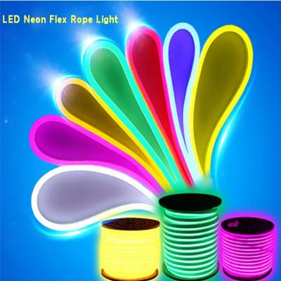 China LANDSCAPE Hit on Amazon led decorative led rope light 220v 120leds waterproof neon cable neon lamp wholesale decoration neon for sale