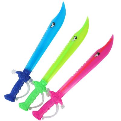 China LED light up toys big shark wholesale sword shop selling music flash knife shake induction sword glow boy's toy for sale