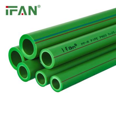 中国 IFAN Manufacture Wholesale Green White PN16 Cold Water Pipes PPR Fittings PPR Pipe 販売のため