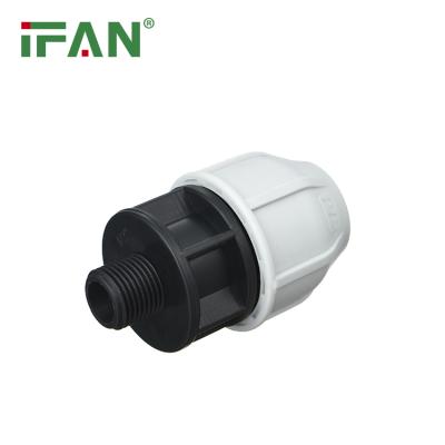 China IFAN pp coupling HDPE Pipe PP Compression Fittings for water supply PN10 Free Sample Drip Irrigation Fittings zu verkaufen