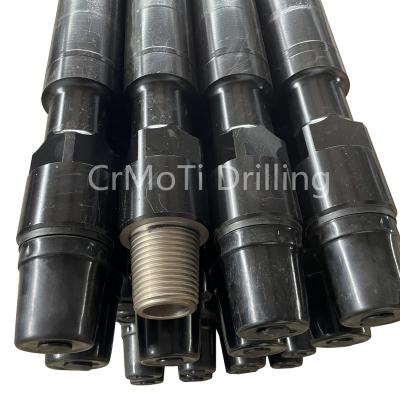 China Mining Drill Pipe 4 1/2in x 25ft L 2 7/8 REG Ingersoll Rand Type 114mm Water Well Drill Pipe for sale