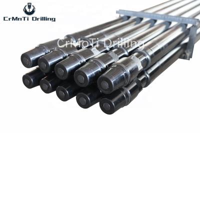 China New Type T4 Drill Pipe Mining Condition Ingersoll Rand Water Well Drilling Pipe 4 1/2in x30 ft L 2 7/8 Reg 114mm Rod for sale