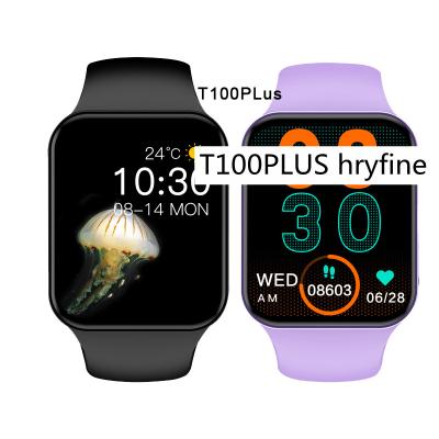 China Original Touch Screen Quality Watch Series 7 hryfine Smartwatch Watch 7 T100PLUS t100plus Reloj for sale