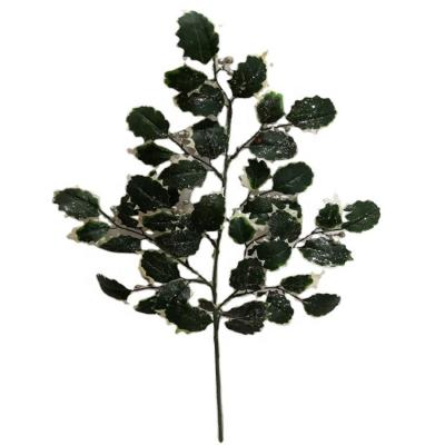 China Holly Pick Silk Leaves Artificial Leaves CZ5068DG for sale