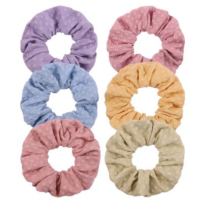 China Ladies' Hair Decoration Hot Selling Simple Fashion Chiffon Hair Scrunchies Hair Tie Hair Accessories For Girls for sale