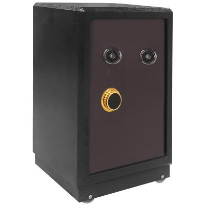 China Stainless Steel Factory Business Box Chest Double Two Head Safe Fire Proof Safes for sale