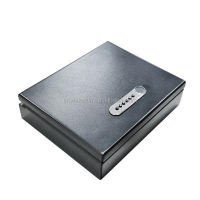 China Office Home Bank Hotel Biometric Fingerprint Gun Hand Powder Coating SteelStorage Heavy Duty Security Gun Safe Box for sale