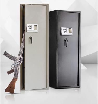 China Stainless Steel Digital Keypad Lock Large Weapon Gun Box 3 Pcs Rifle Safe Cabinet for sale