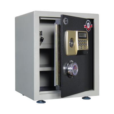 China Single Door Or Double Door Opening Desk Led Display Locker Electronic Key Steel Money Safe Box for sale