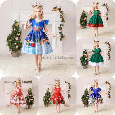 China Anti-wrinkle Europe and the United States of the new Halloween dress children's white snow dress cos Christmas costumes for sale