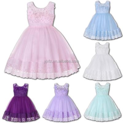 China new 2022 summer Anti-wrinkle Europe and the United States Christmas children's sleeveless vest dress princess dress wholesale for sale