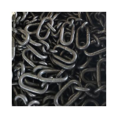 China Short Link/Medium Link/Long Link Factory Wholesale Polished Fishing Chain Black Painted Welded Standard Chain for sale