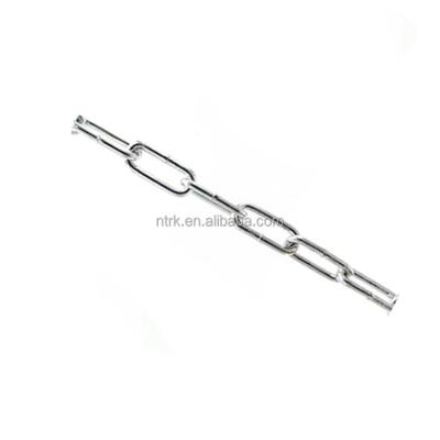 China Carbon Steel (Q195 /Q235) 763 Din Chain Galvanized 3/8 Electro Galvanized Iron Link Chain for sale