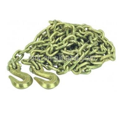 China Building Material Stores Standard Direct Selling Chain With 3/8x20ft Hook Cargo Link At The Bottom Of The Chain for sale