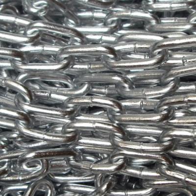 China Building Material Stores NACM96 USA White Galvanized Electro Proof G30 Coil Chain Standard Chain 3/8