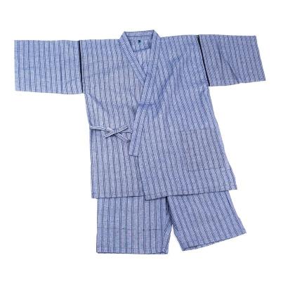 China Fashion Men's Breathable Promotional Good Quality Pajamas Set Kimono Pajamas for sale