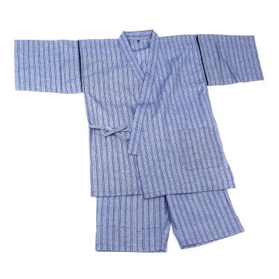 China Breathable Striped Plain Pajamas Sets Japanese Wholesale Cotton for sale