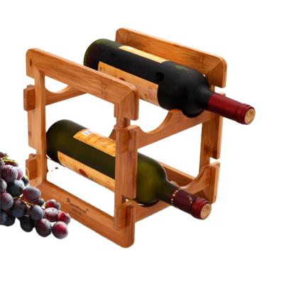 China Viable Factory Hot Selling Red Wine Rack Modern Wine Rack Wood for sale