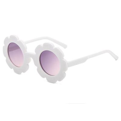 China Fashion Sunglasses Sun Flower Child Sunglasses Boys Girls UV400 Kids Lovely Baby Sun Glasses for sale