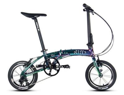 China Various Alloy Fork Factory Manufacture Alloy Frame Folding Portable Bicycle Mountain Bike for sale