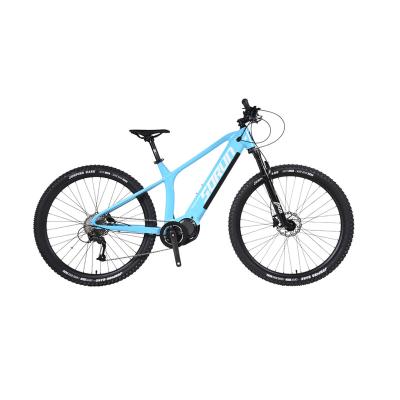 China New Full Suspension Aluminum Alloy E-Bike Disc Brake 29 Inch 9 Speed ​​Electric MTB Electric Bicycle for sale