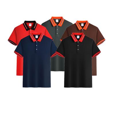 China 2021 Anti-Wrinkle Design Unisex Color Polo Shirt Bartender LOGO OEM Men's Unisex Universal Waiter Uniform Shirt for sale