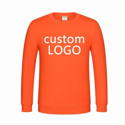 China Anti-Wrinkle Dutch Round Neck Cotton Long Sleeves In Sweater Custom LOGO Printed Sweatshirt Men for sale